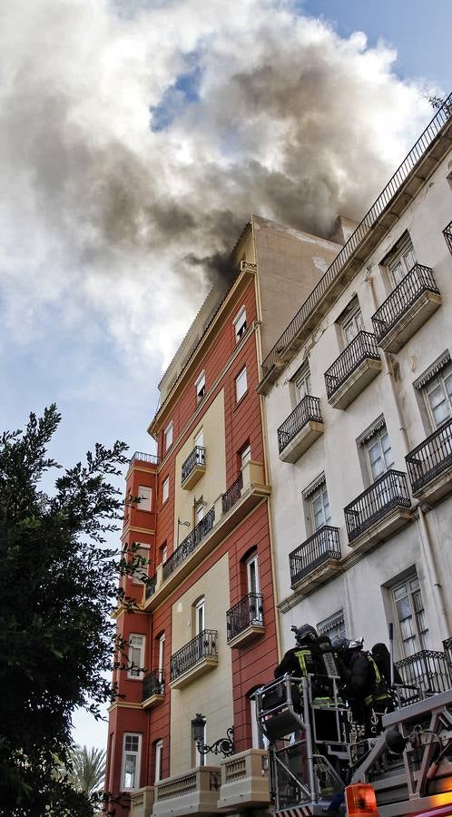 Segundo incendio en dos días en Alicante