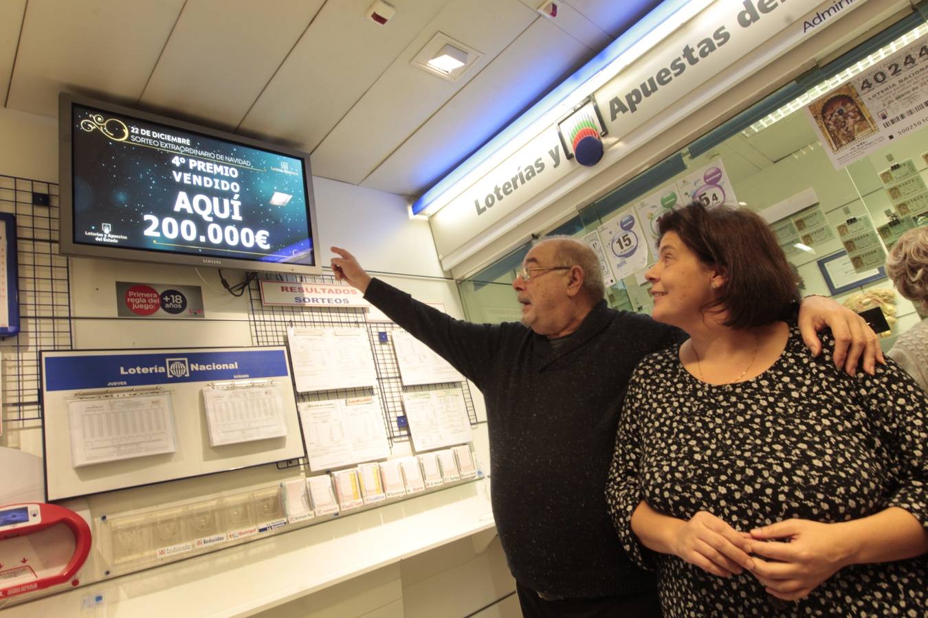 Un 4º premio, el 67009, cae en Campanar. 