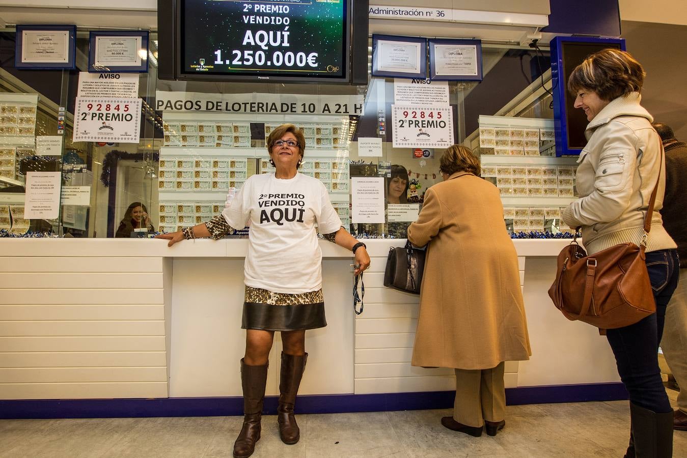 Loteria en la ciudada de Alicante