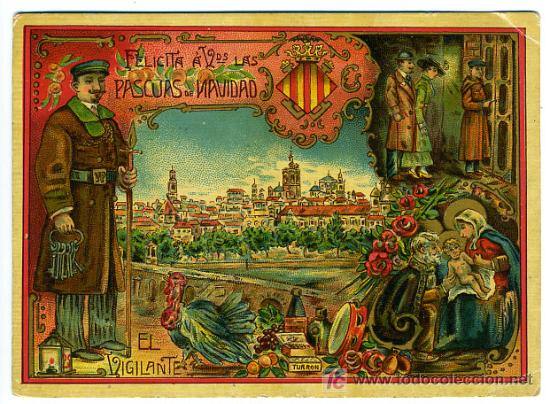 Postales antiguas de Navidad
