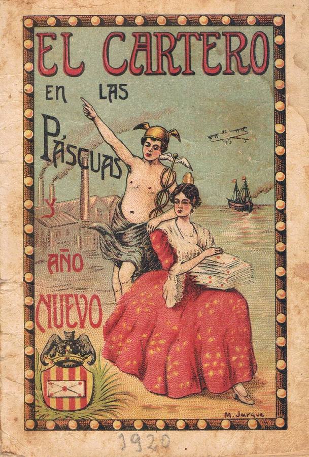 Postales antiguas de Navidad