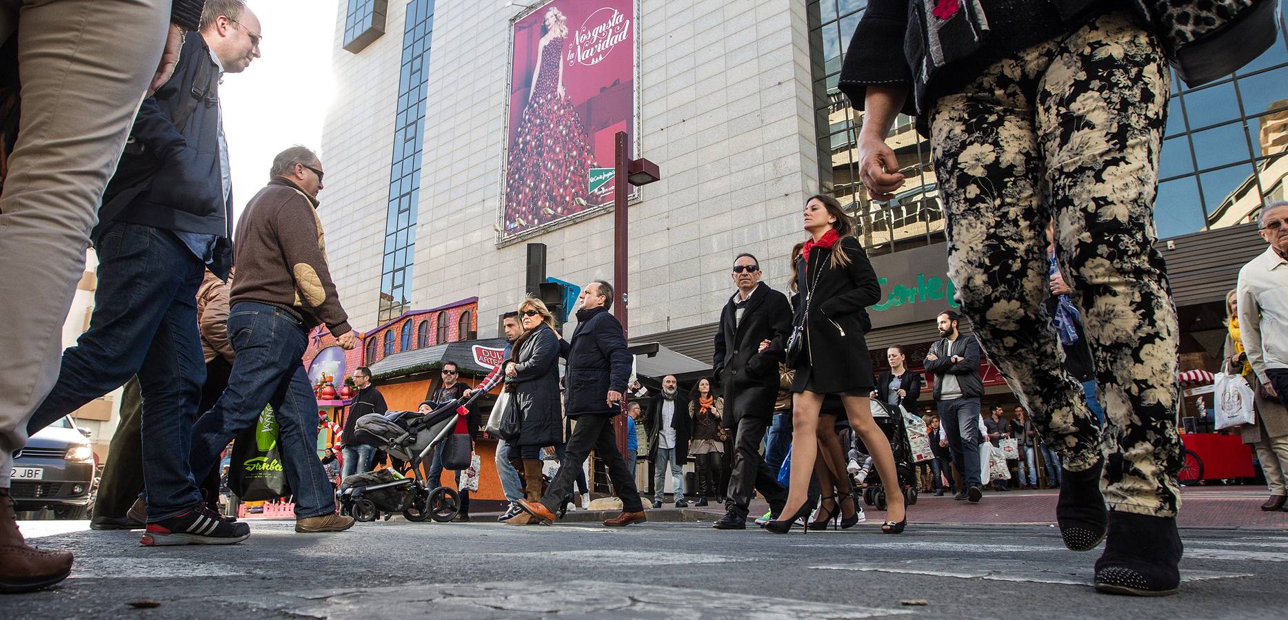 Compras navideñas en Alicante