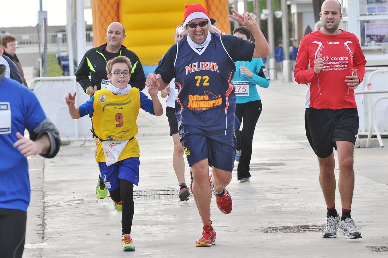 II Carrera San Silvestre en el Real Club Náutico de Valencia