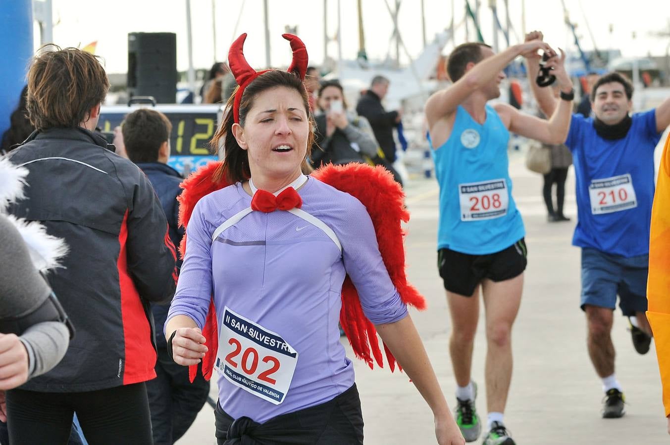 II Carrera San Silvestre en el Real Club Náutico de Valencia