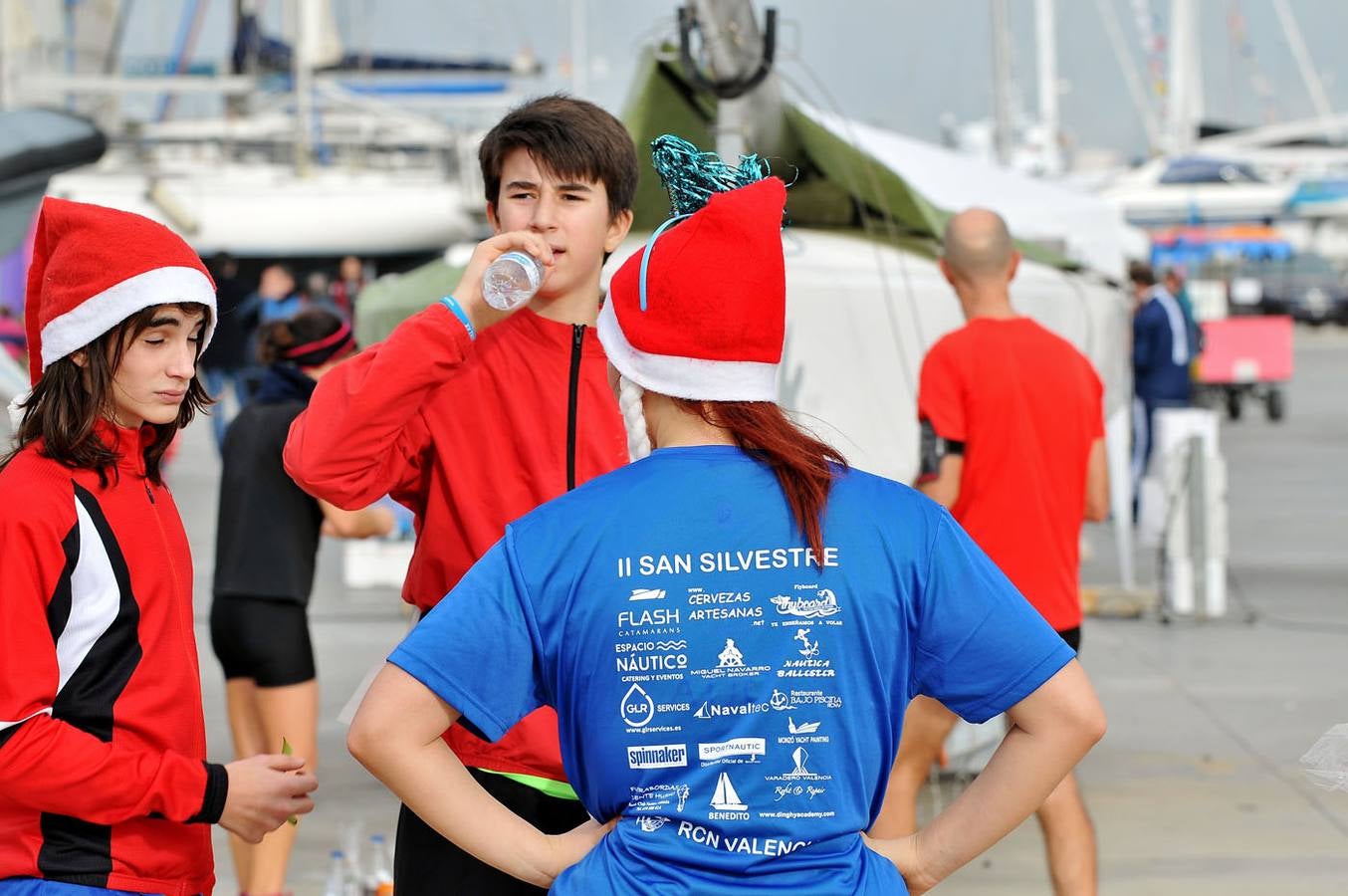 II Carrera San Silvestre en el Real Club Náutico de Valencia