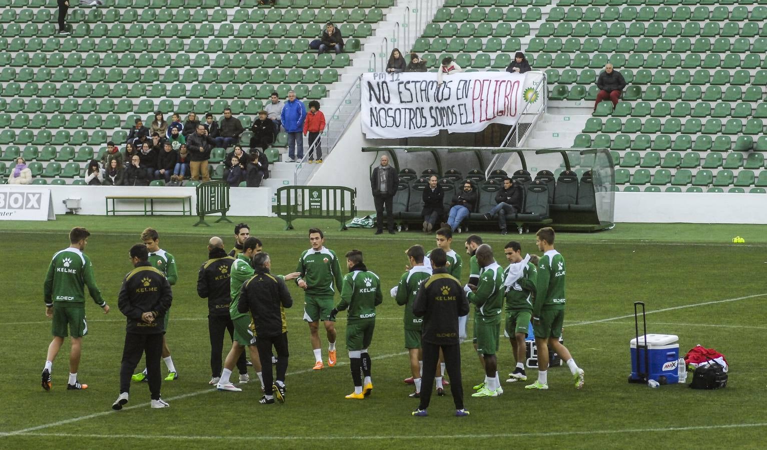 Entrenamiento del Elche CF