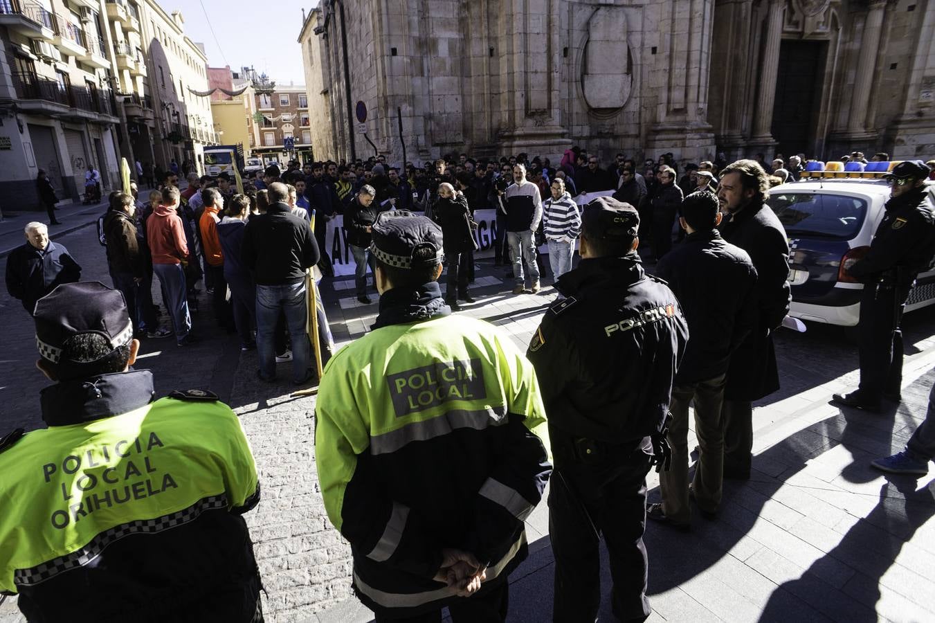 Protesta del Orihuela CF