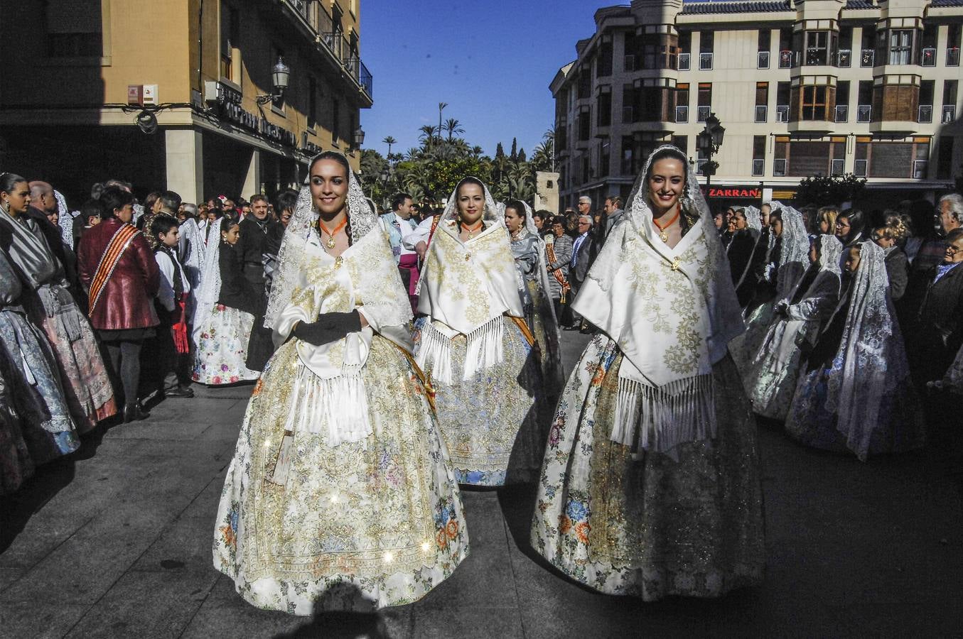 Procesión de la Virgen en Elche