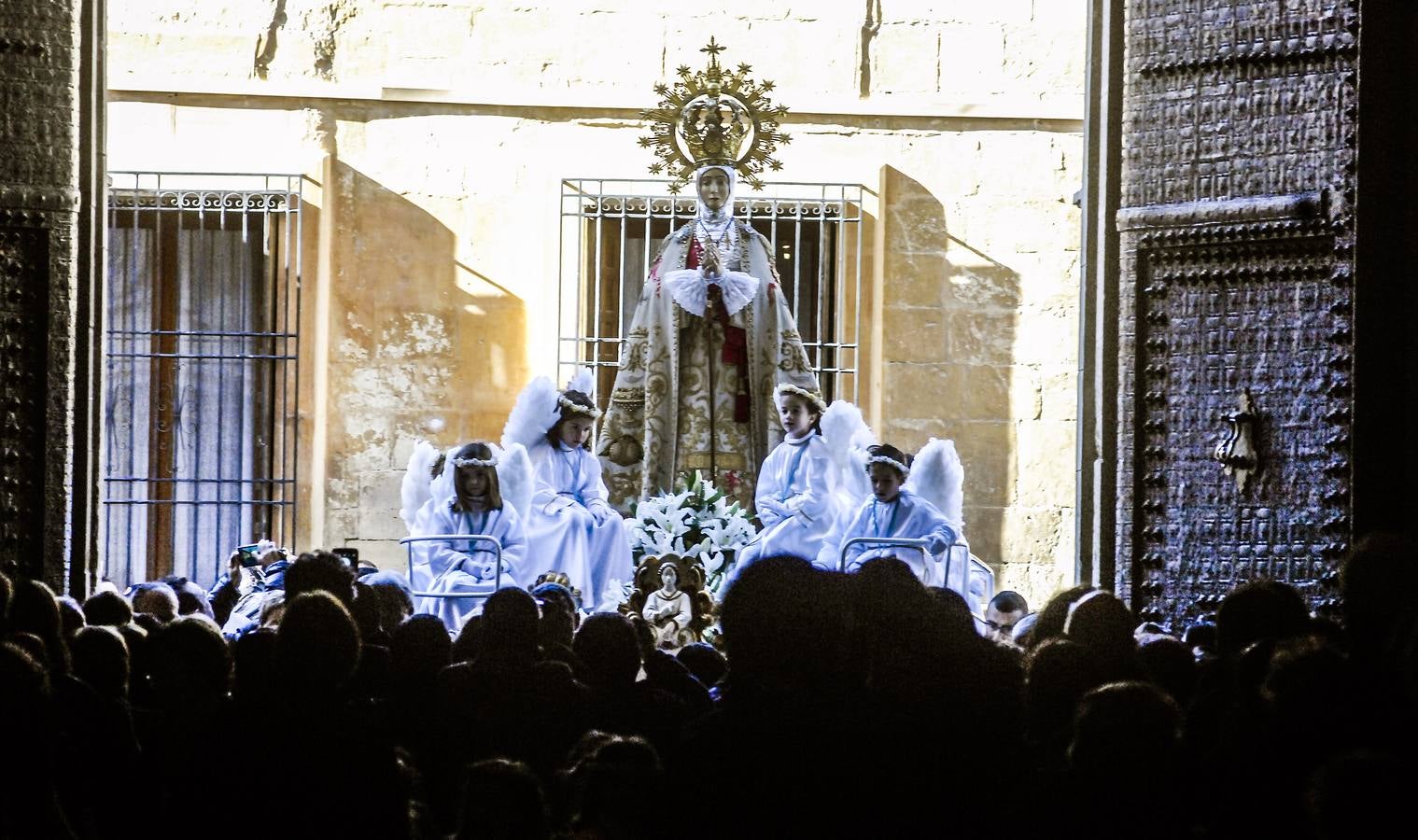 Procesión de la Virgen en Elche