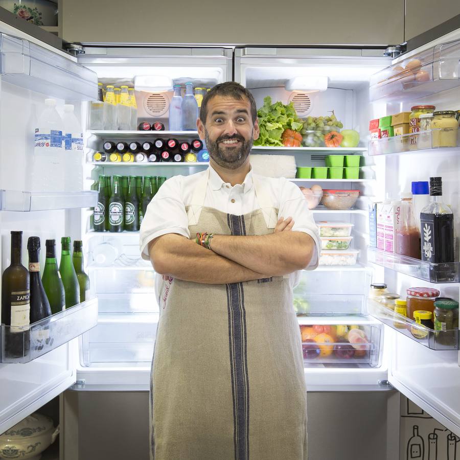 El chef David de Jorge, antes y después de perder 131 kilos