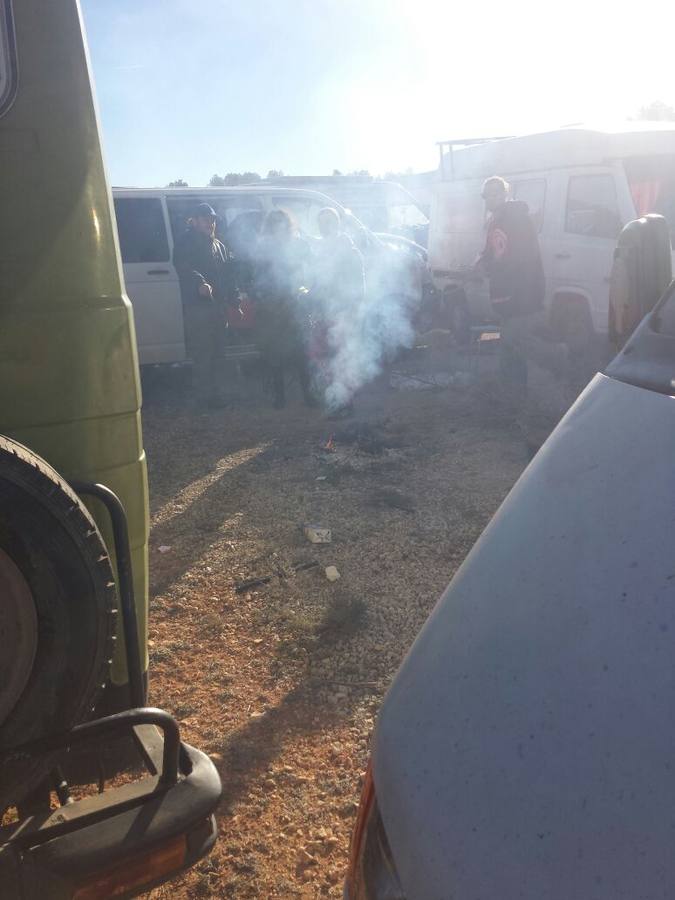 Una &#039;rave&#039; ocupa el aeródromo de Benagéber desde Nochevieja