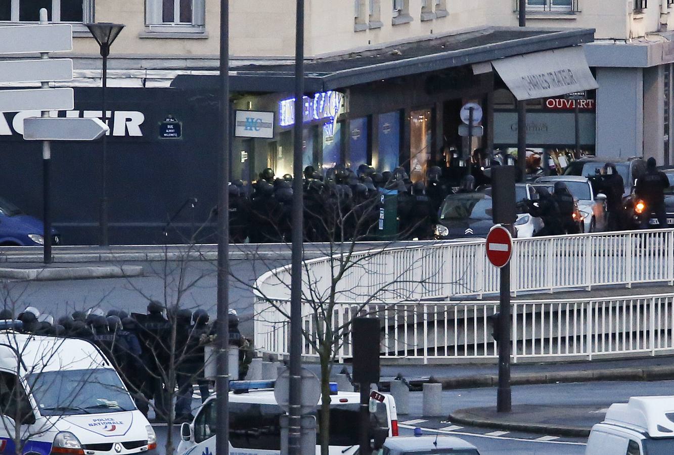 El asalto al supermercado judío, al este de París