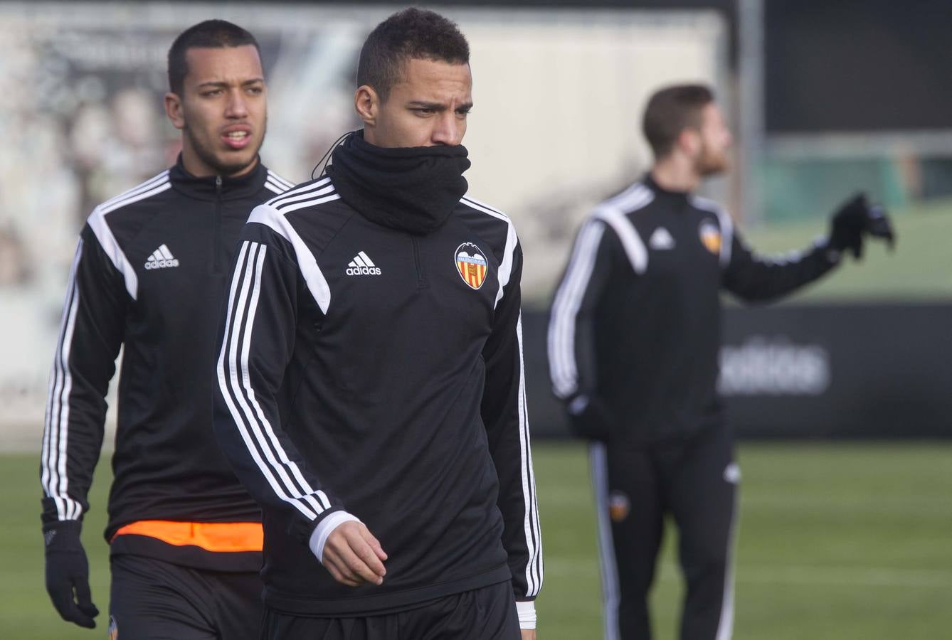 El Valencia prepara su partido contra el Espanyol