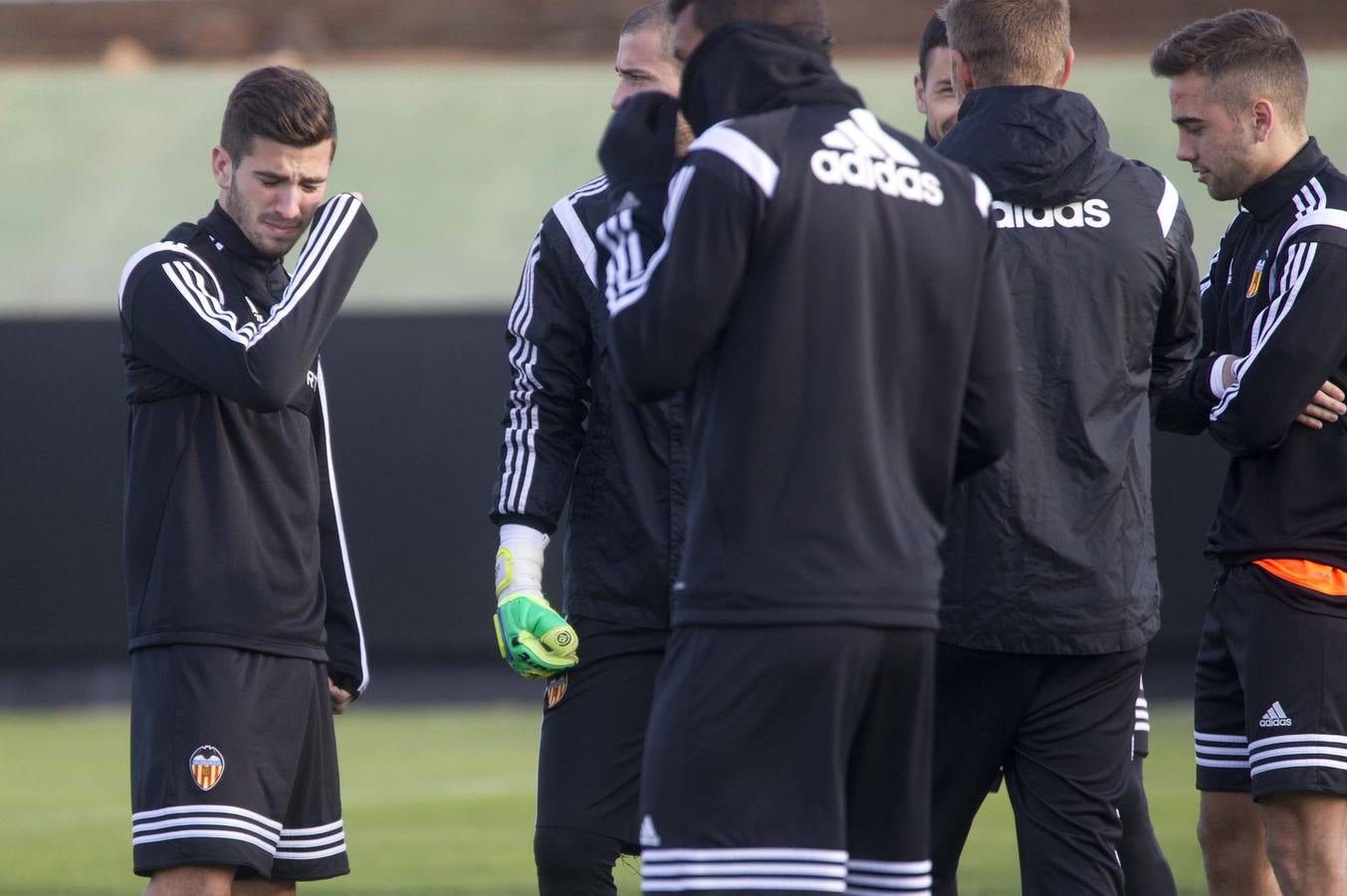 El Valencia prepara su partido contra el Espanyol