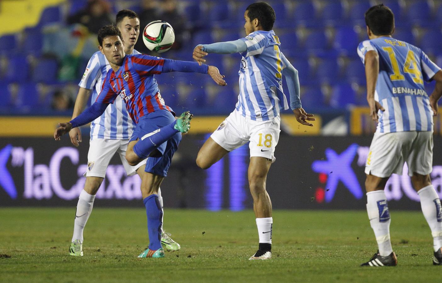 El Levante - Málaga de Copa en imágenes