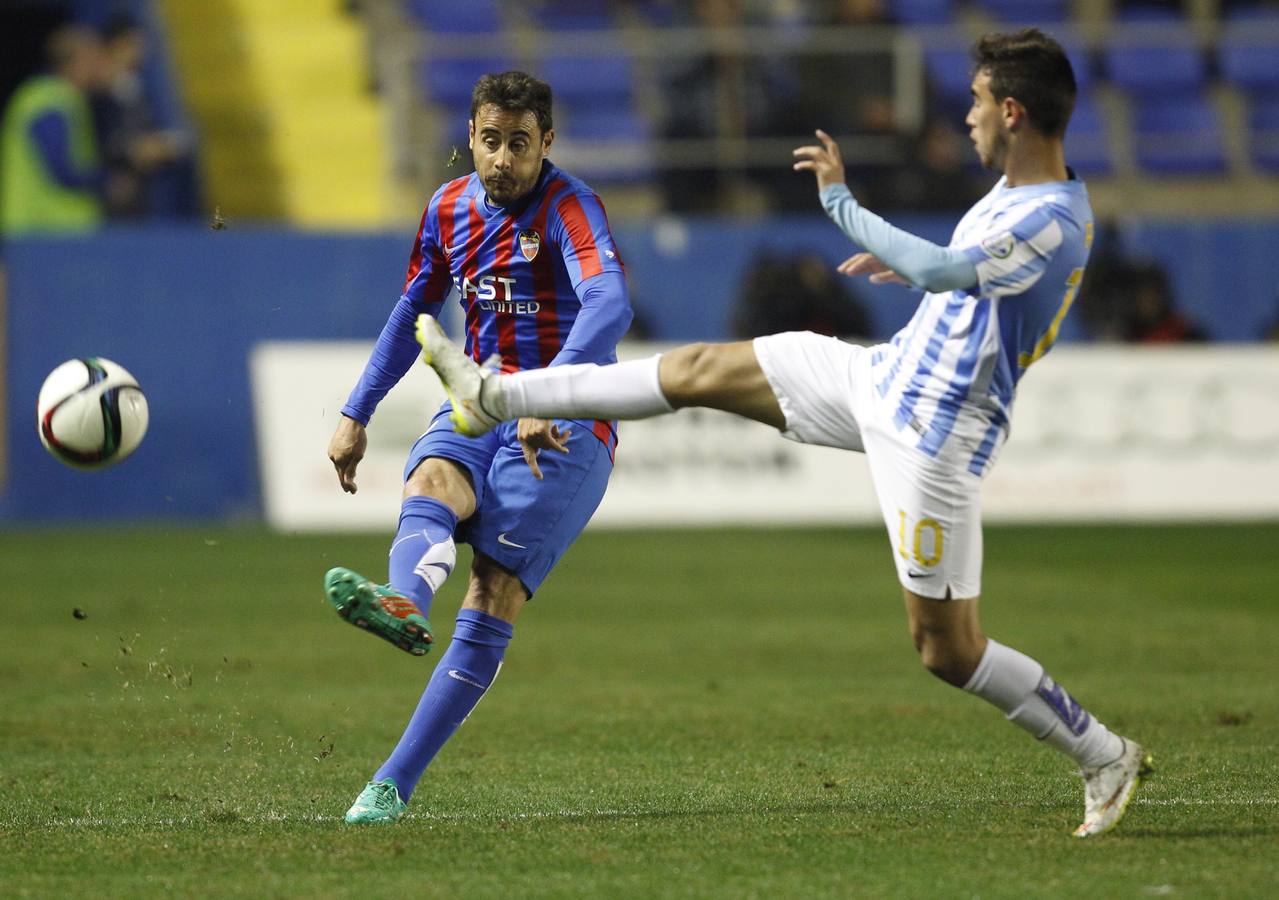 El Levante - Málaga de Copa en imágenes