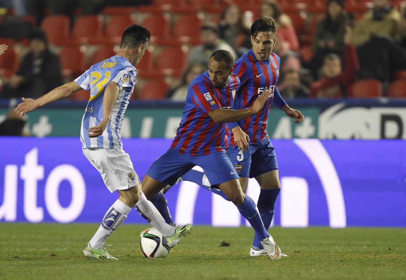 El Levante - Málaga de Copa en imágenes