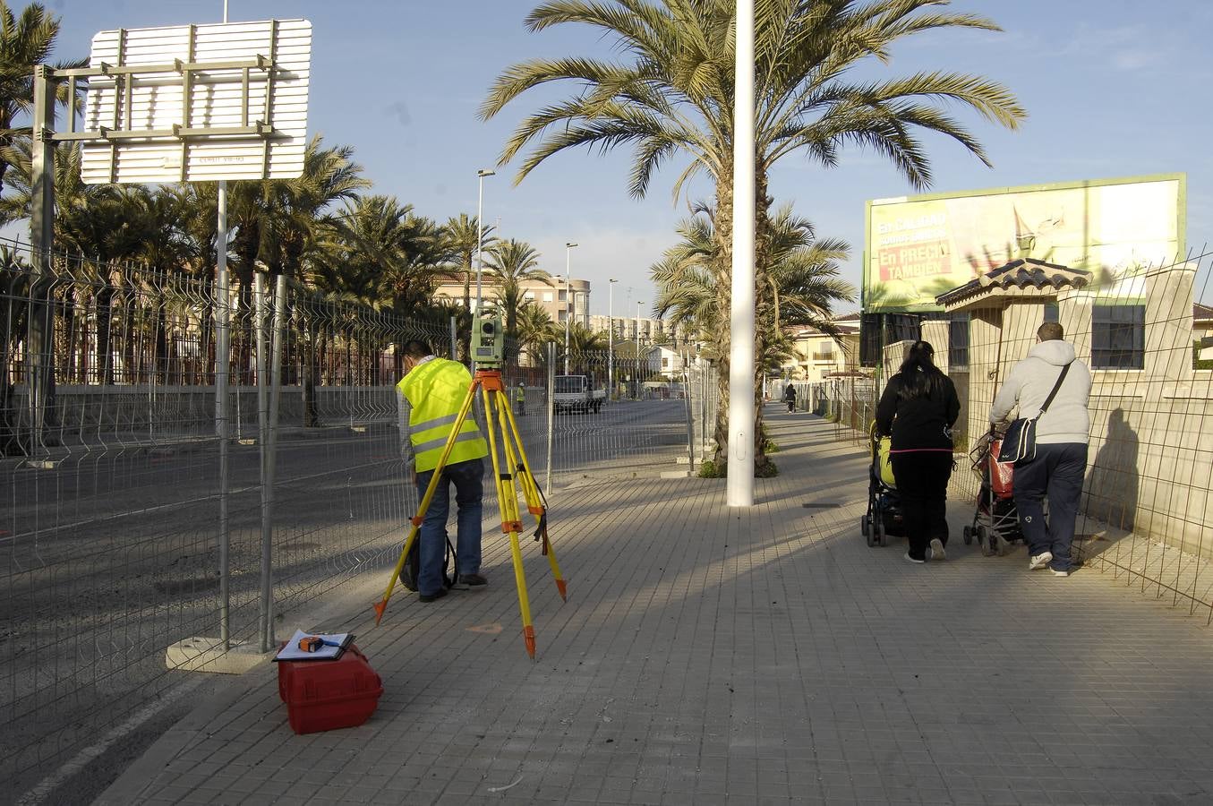 Obras en el recolector del barrio San Antón