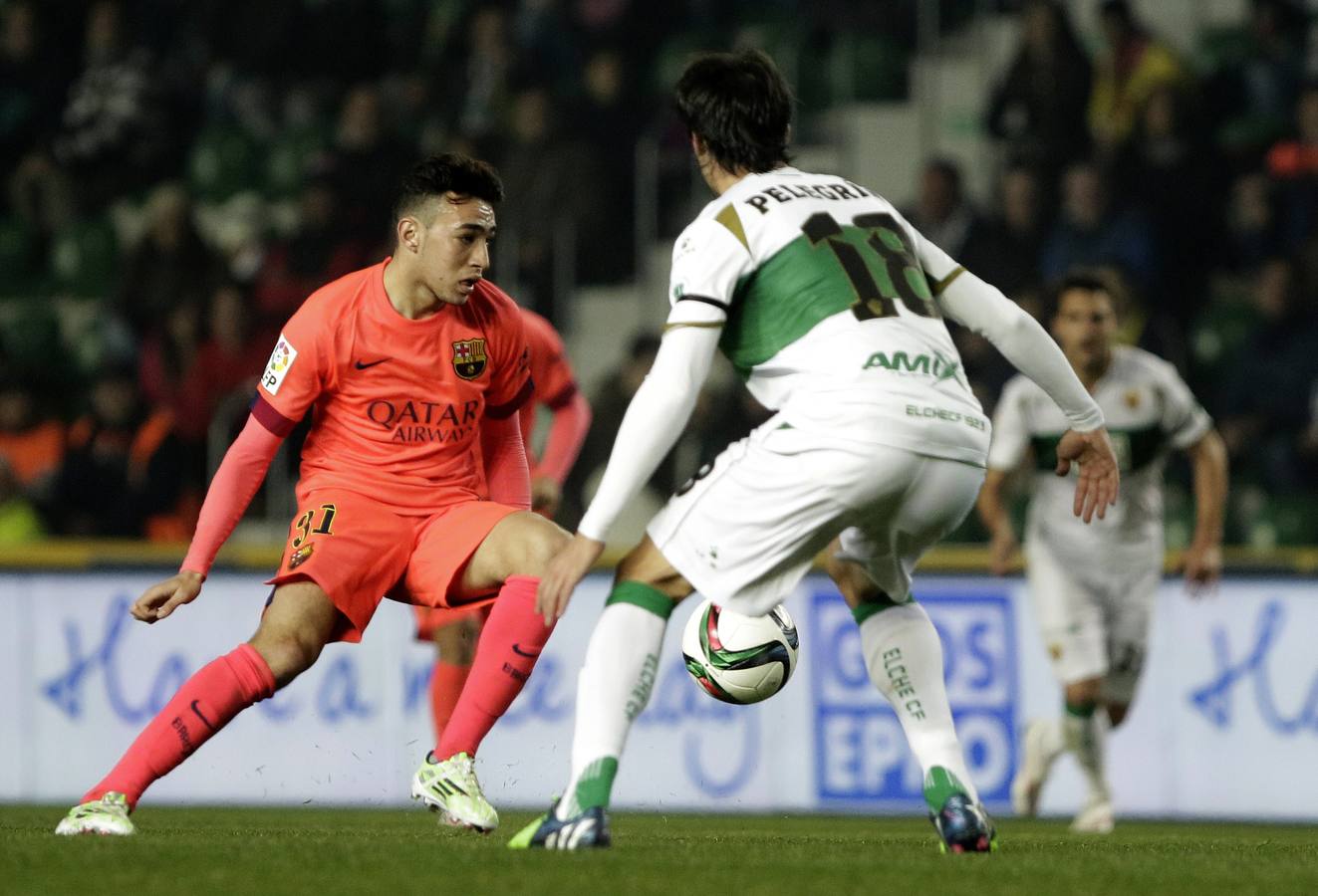 Las mejores imágenes del Elche-Barcelona