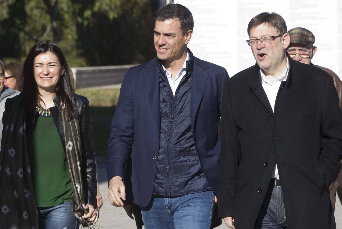 Pedro Sánchez da un mitin en Valencia