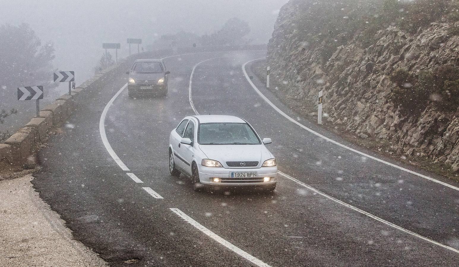 La ola de frío tiñe de blanco la provincia