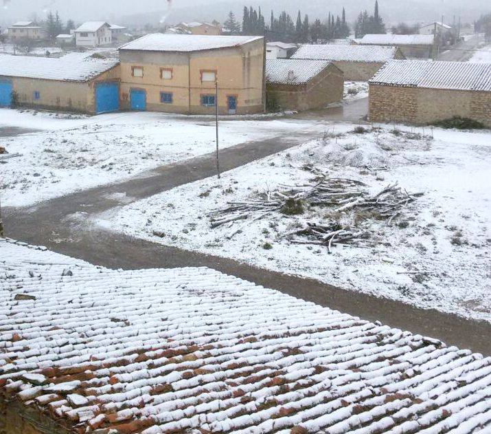 Nieva en la Comunitat