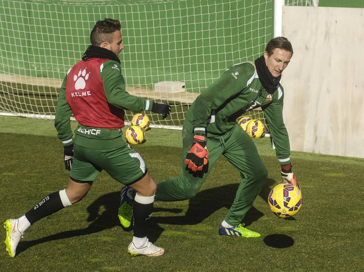 Entrenamiento del Elche CF