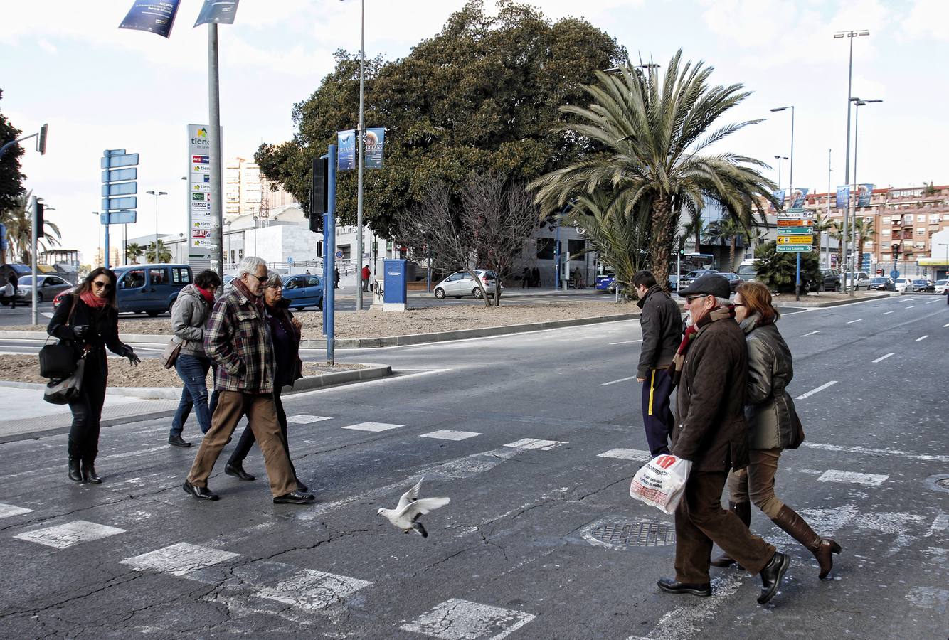 Obras en la avenida Salamanca