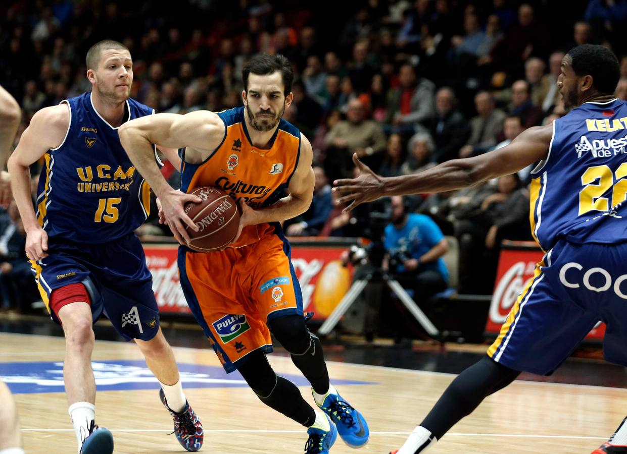 El Valencia Basket - UCAM Murcia en imágenes