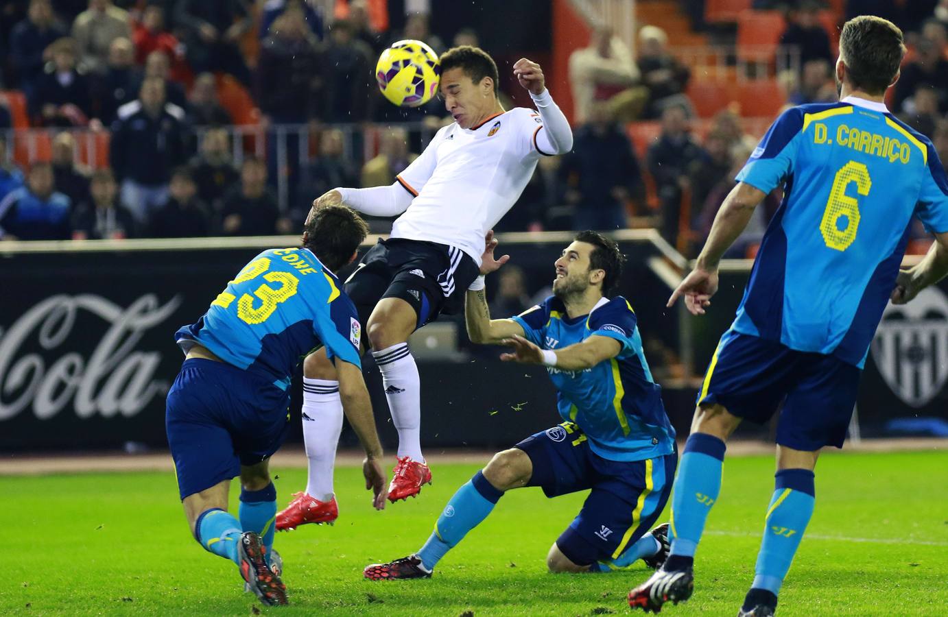 El Valencia CF - Sevilla FC en imágenes