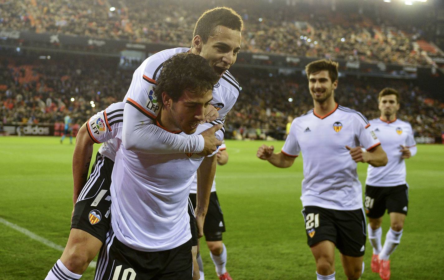 El Valencia CF - Sevilla FC en imágenes