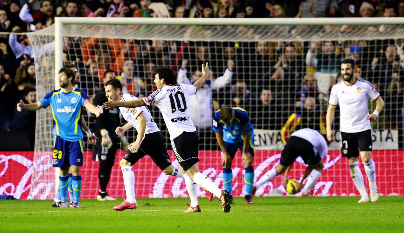 El Valencia CF - Sevilla FC en imágenes