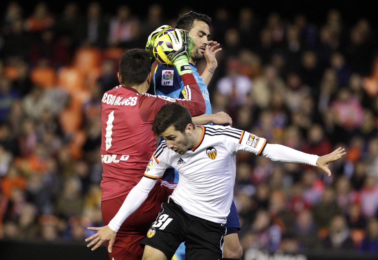 El Valencia CF - Sevilla FC en imágenes