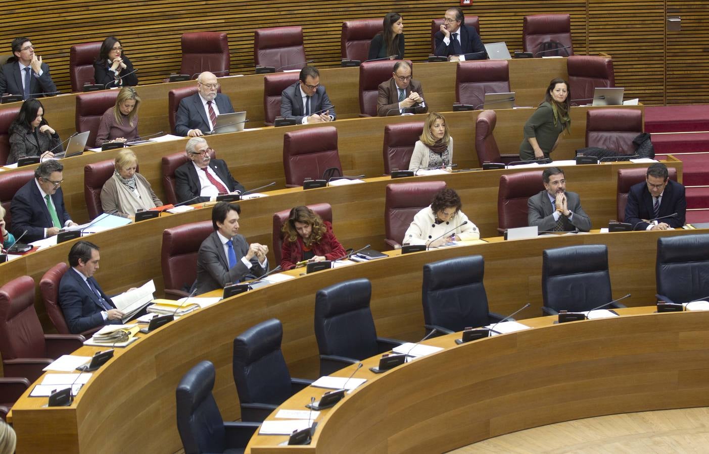 Pleno de Les Corts del miércoles 28 de enero