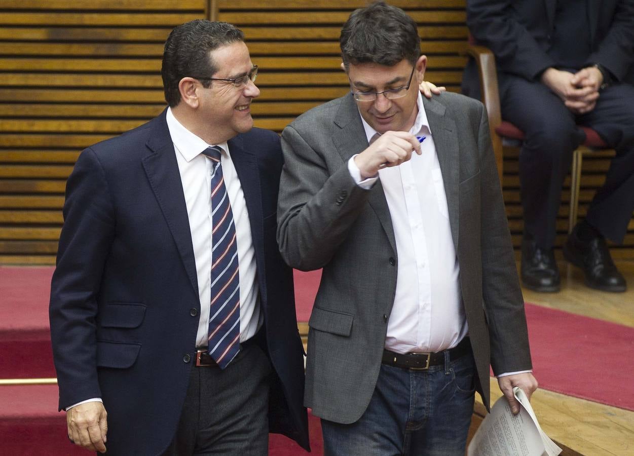 Pleno de Les Corts del miércoles 28 de enero