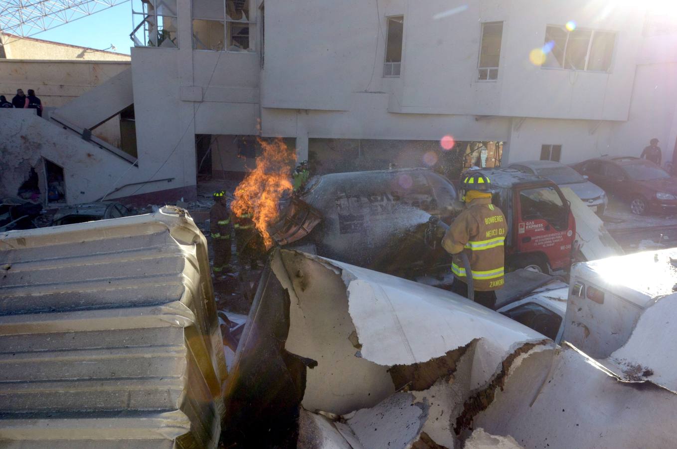 Tragedia en México tras la explosión en un hospital infantil