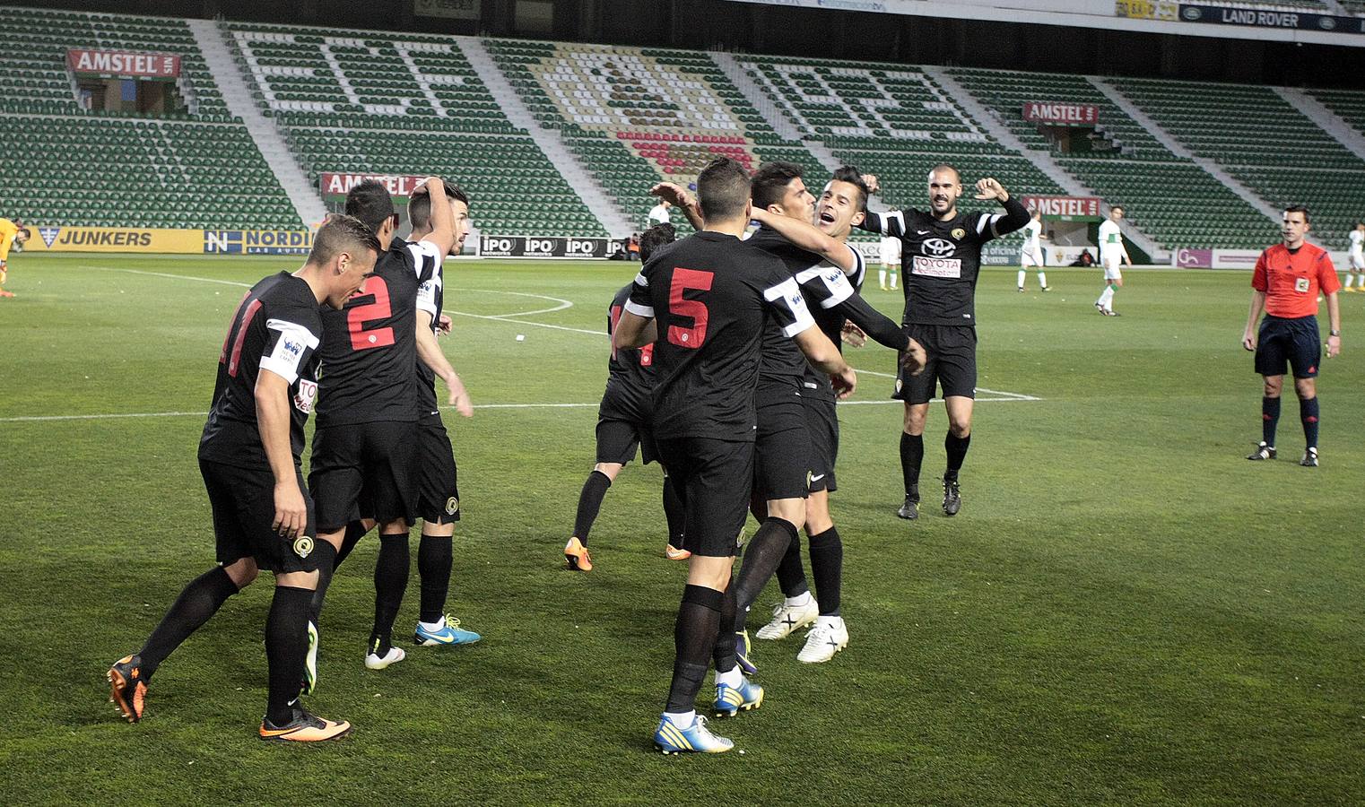 El Hércules gana el derbi alicantino