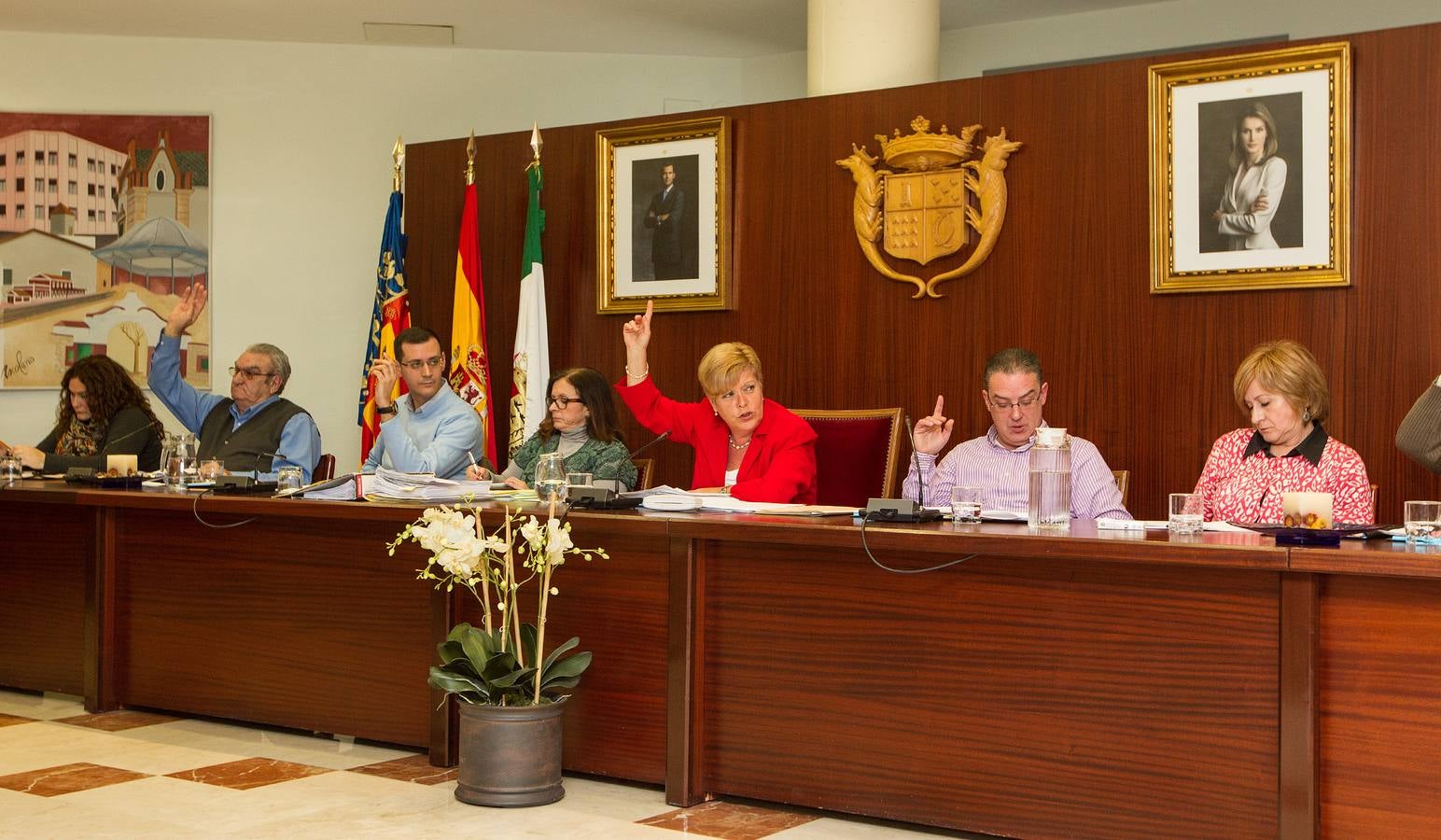 Pleno en el Ayuntamiento de Novelda