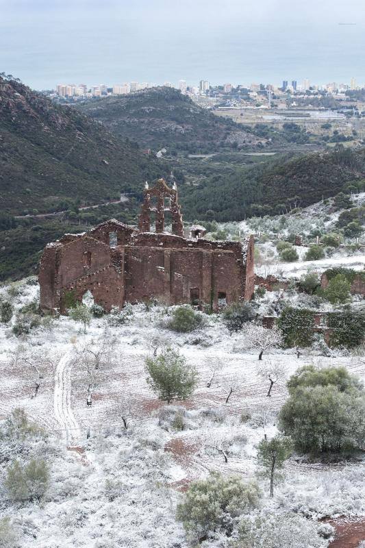 Nieva en la Comunitat