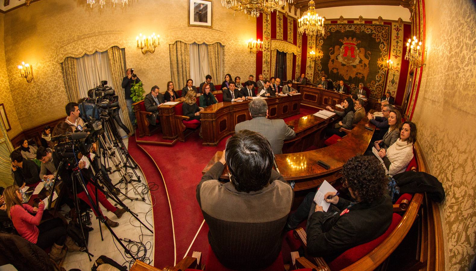 Pleno en el Ayuntamiento de Alicante