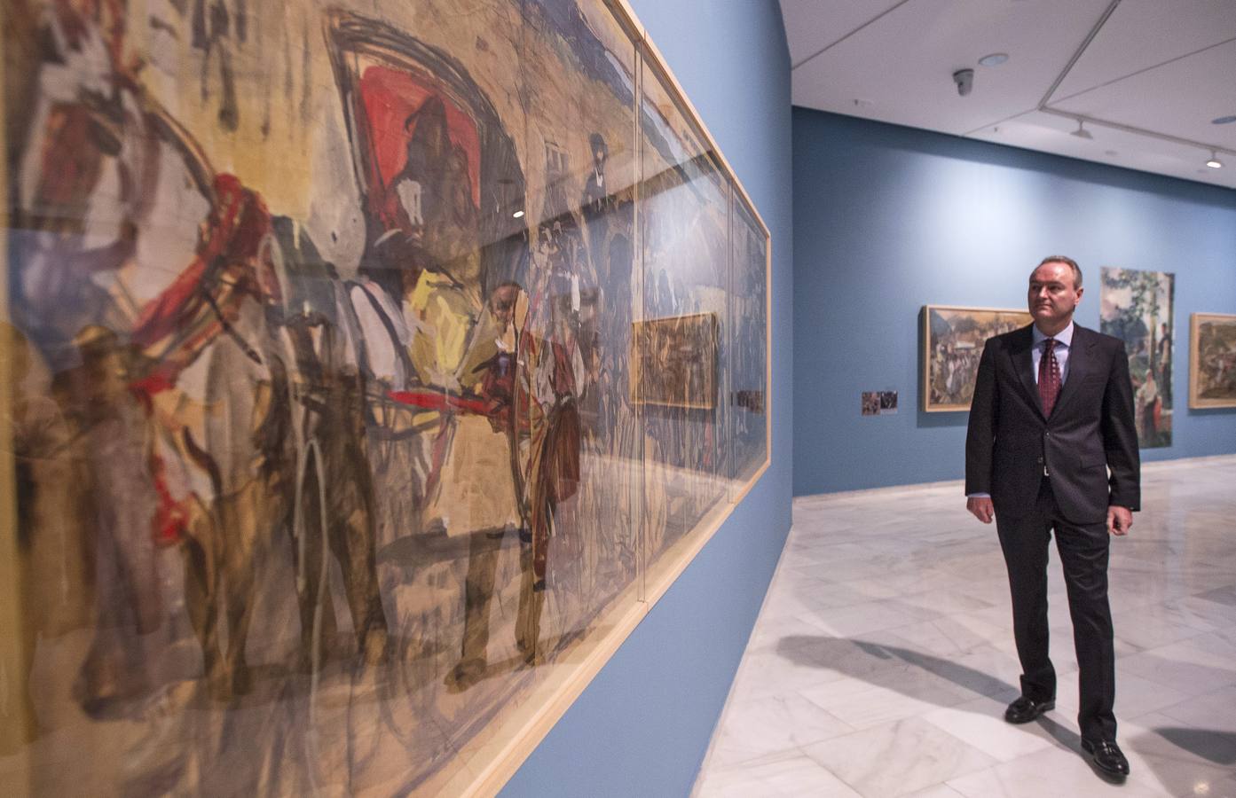 Exposición de los bocetos de Sorolla para su serie &#039;Visión de España&#039;