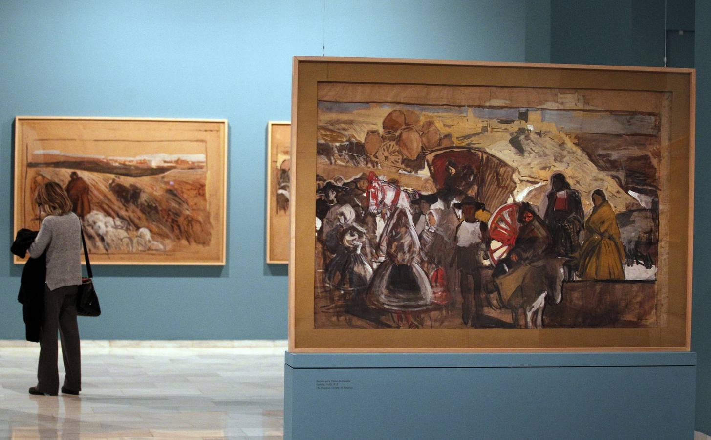 Exposición de los bocetos de Sorolla para su serie &#039;Visión de España&#039;