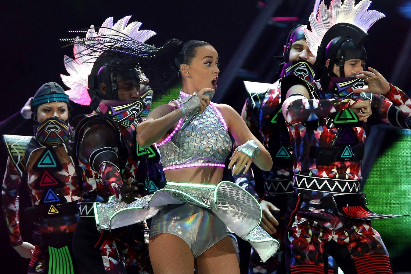 Katy Perry deslumbra Barcelona