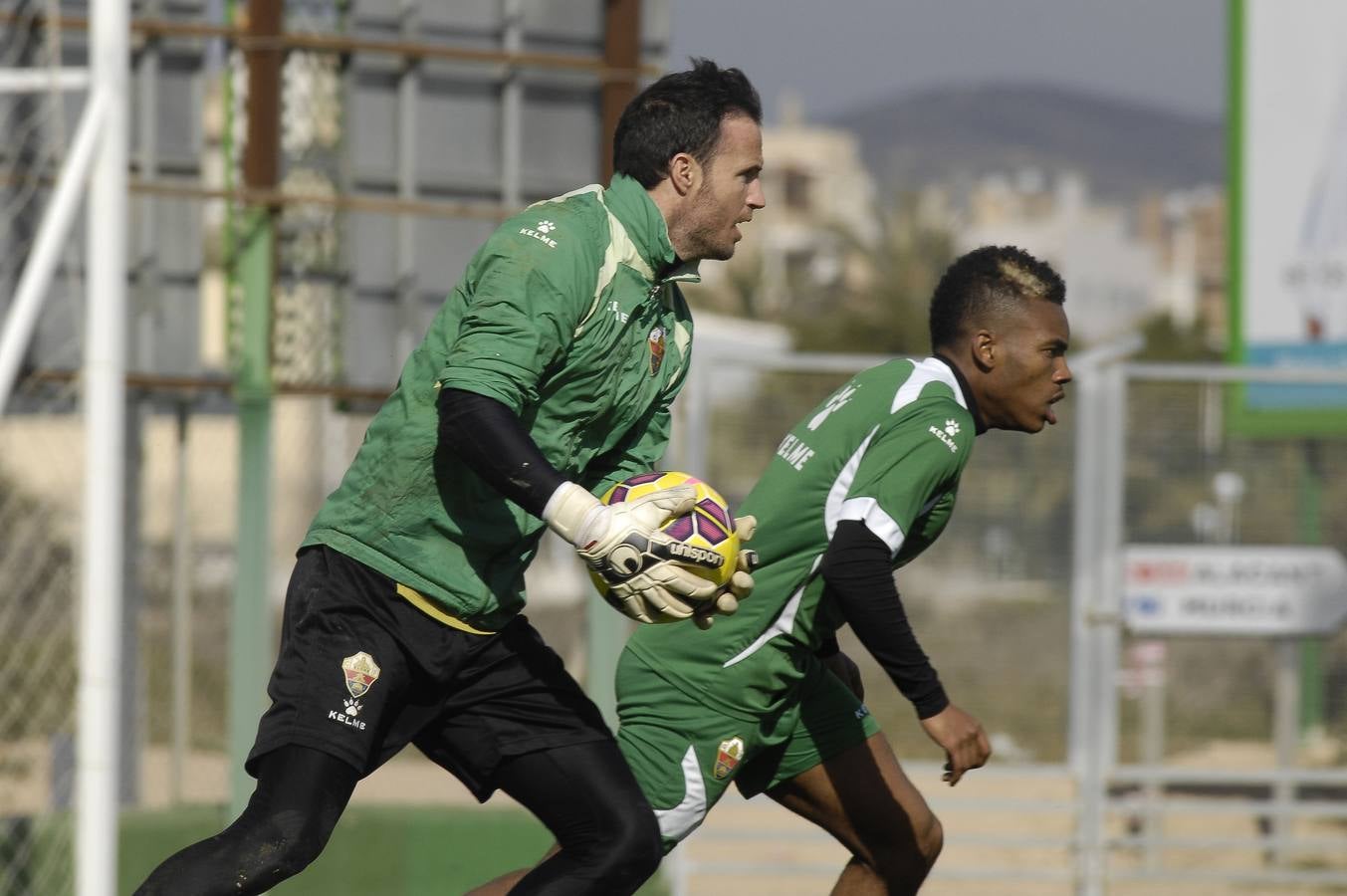 El Elche se prepara para el Real Madrid