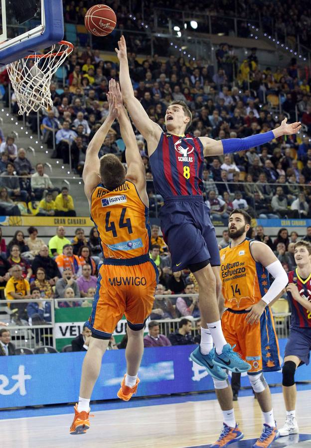 El FC Barcelona - Valencia Basket en imágenes