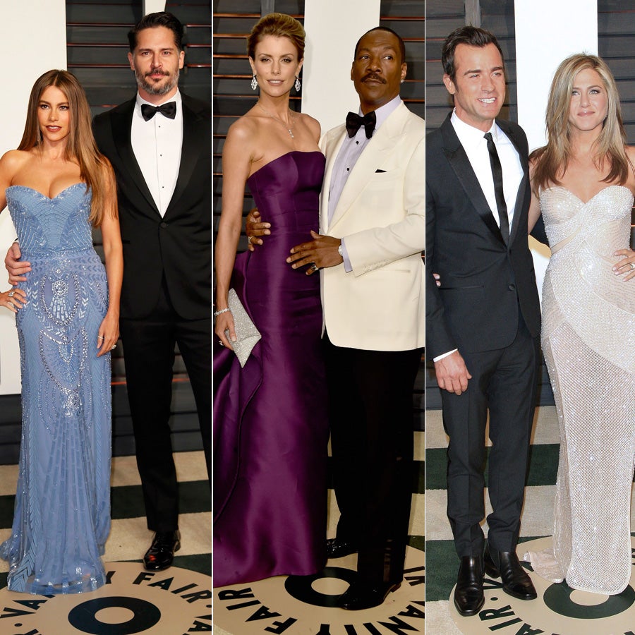 En los Oscar hubo muchas parejas de infarto, como las formadas por los actores Sofía Vergara y Joe Manganiello; Eddie Murphy y su novia, la modelo Paige Butcher y los actores Jennifer Aniston y Justin Theroux.