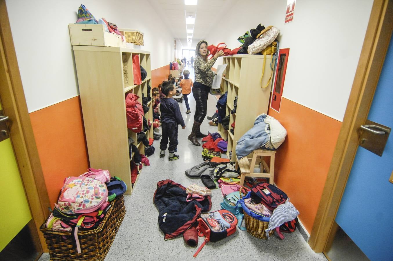 Los escolares estrenan el Colegio Princesa de Asturias