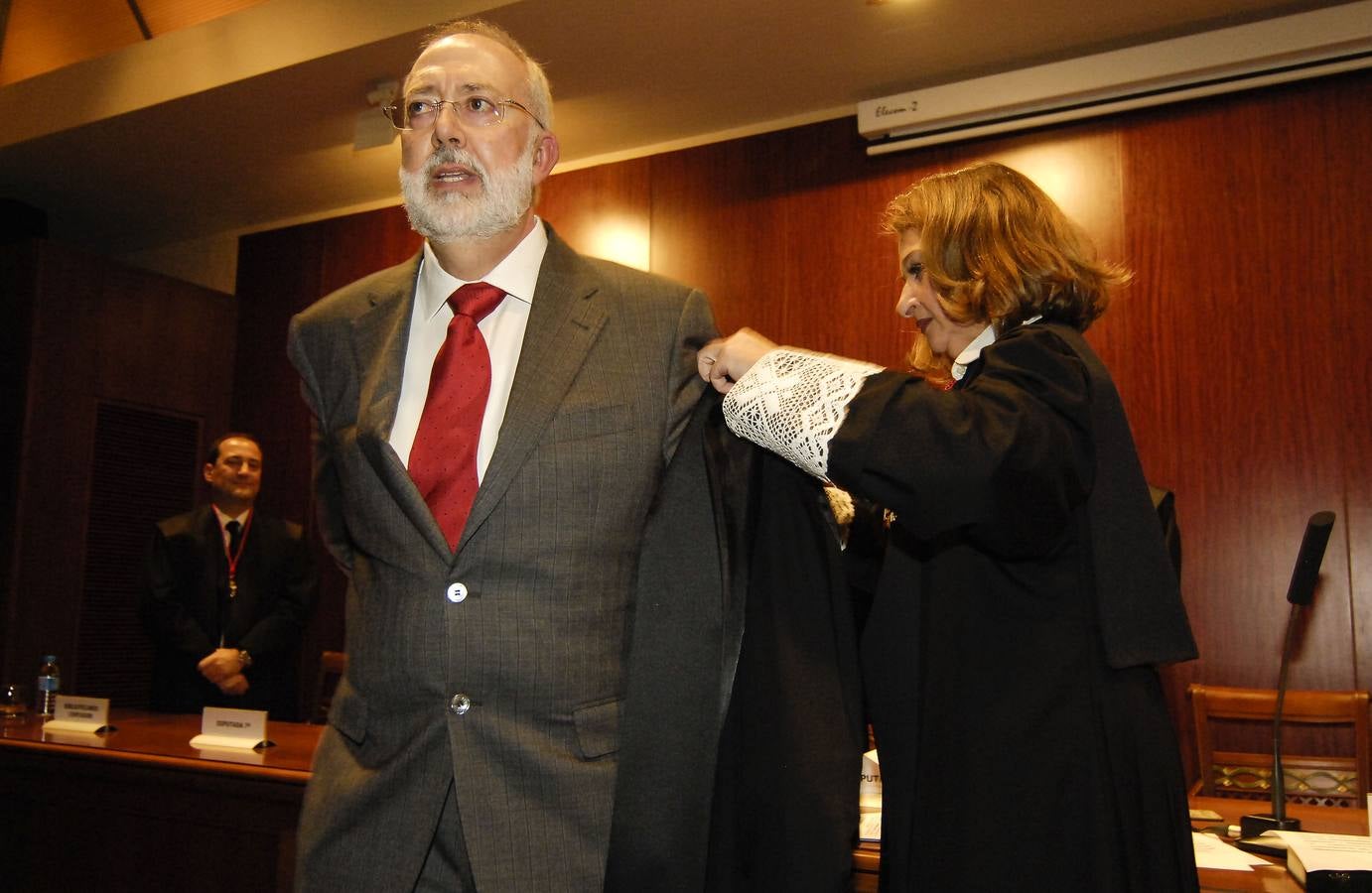 Toma de posesión de Vicente Pascual como decano del Colegio de Abogados de Elche