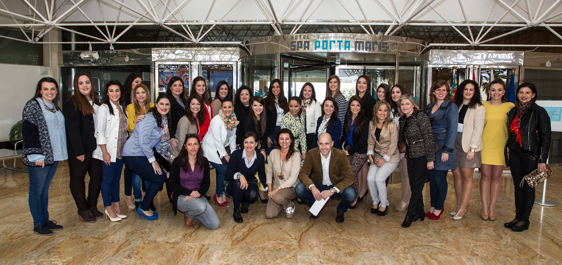 Desayuno de las candidatas a Bellea del Foc