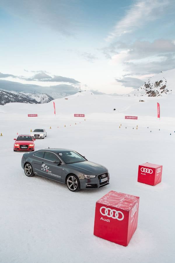 Ponemos a prueba la tracción quattro de Audi en las pistas de Baqueira-Beret.